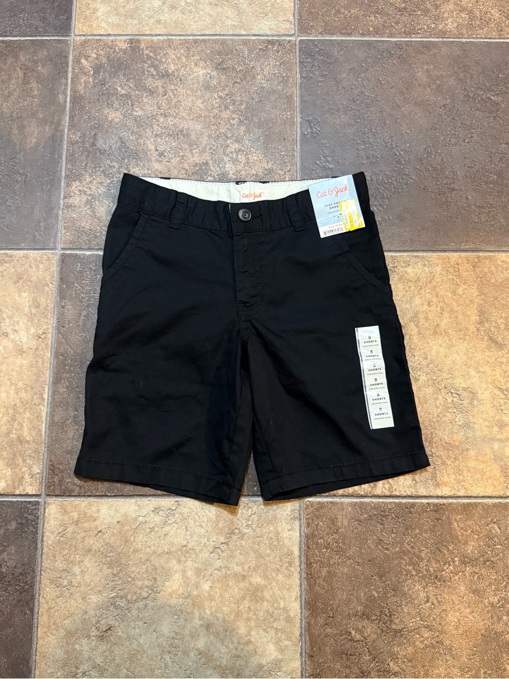 Cat & Jack Black Kids Chino Shorts